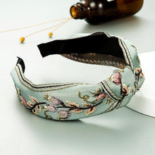 Load image into Gallery viewer, Vintage Embroided Headband